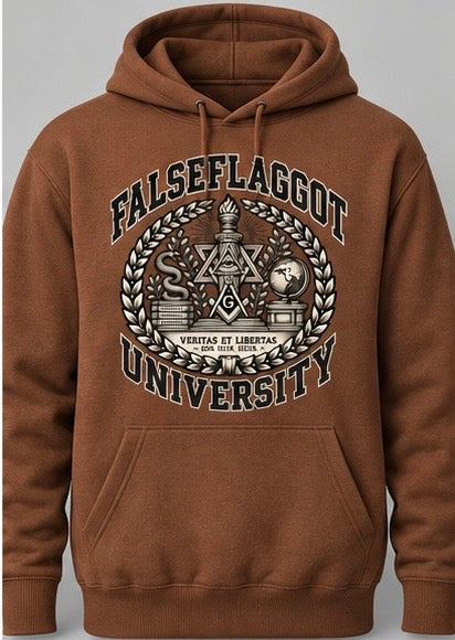 Nice Try Mossad™ False Flaggot Hoodie