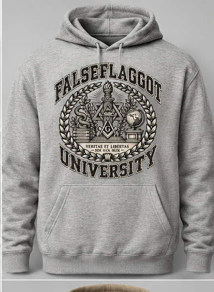 Nice Try Mossad™ False Flaggot Hoodie