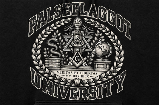 Nice Try Mossad™ False Flaggot Hoodie