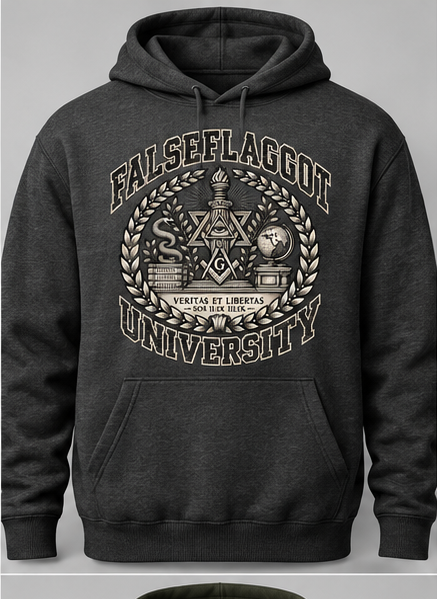 Nice Try Mossad™ False Flaggot Hoodie